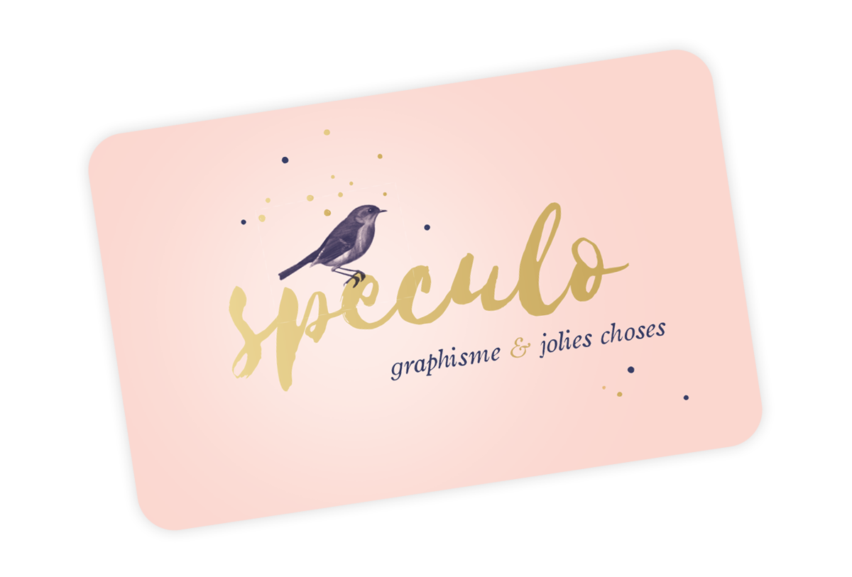 Cartes de visite Spéculo 2017