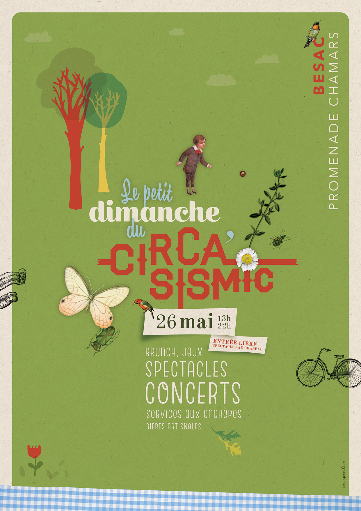 Affiche petit dimanche du Circasismic