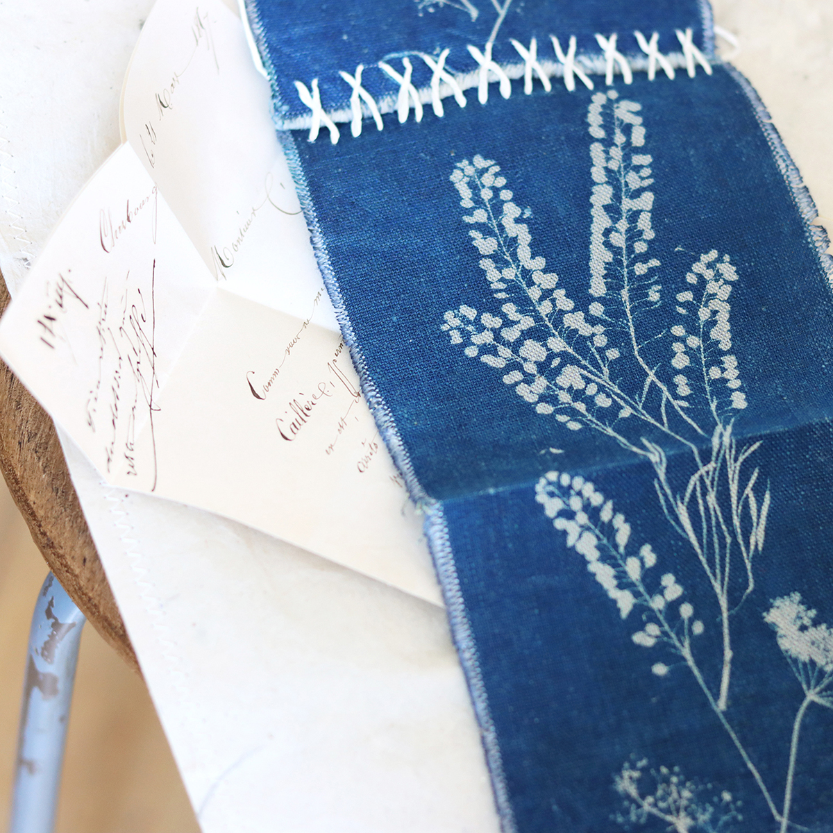 Cyanotype d'anniversaire