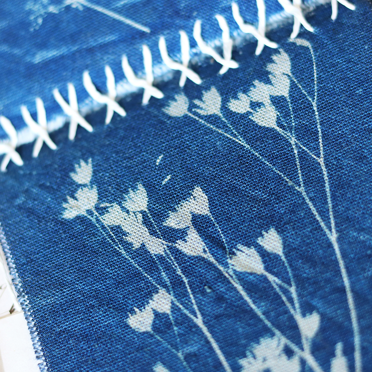 Cyanotype d'anniversaire