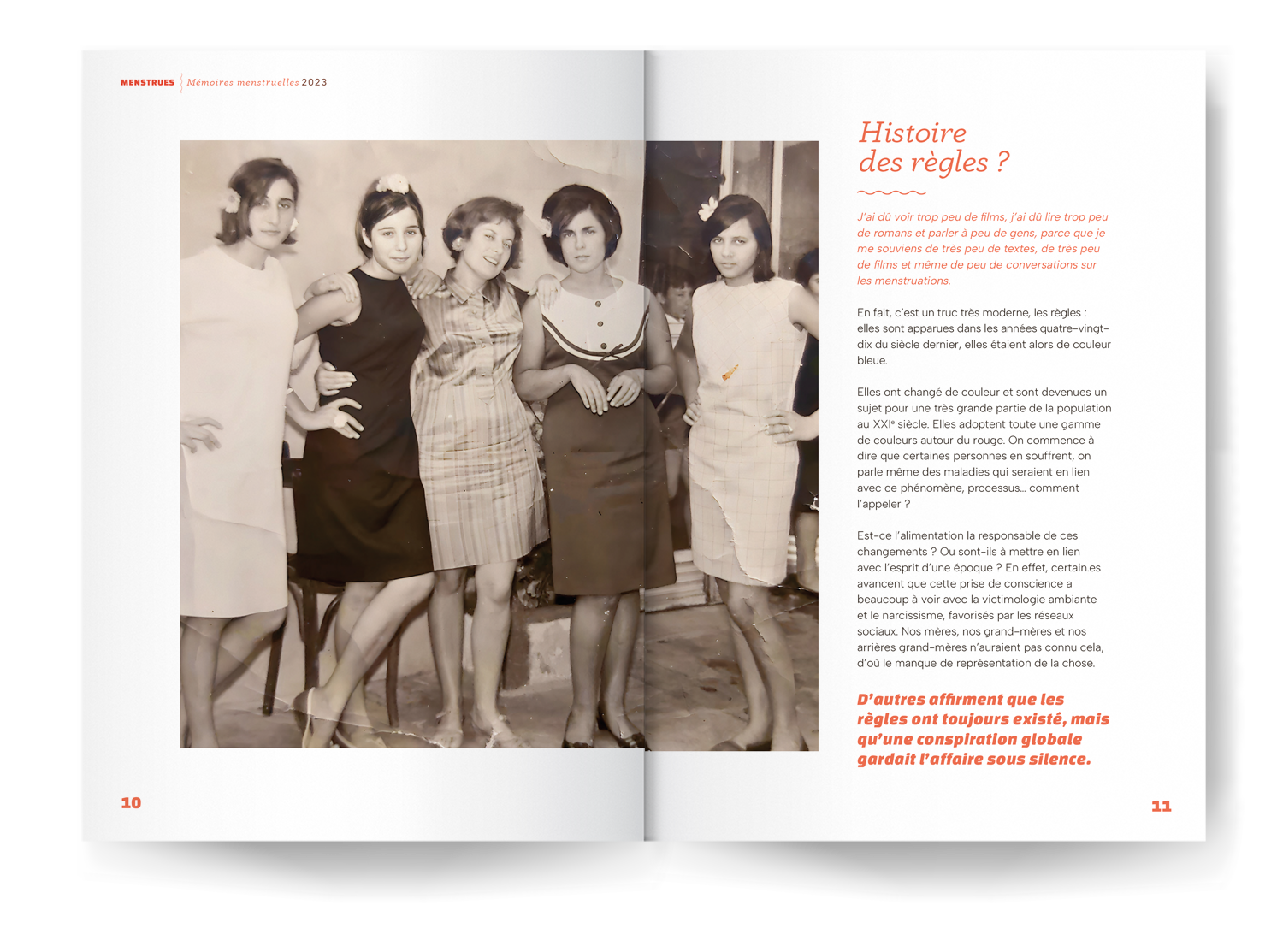 Menstrues 64 pages