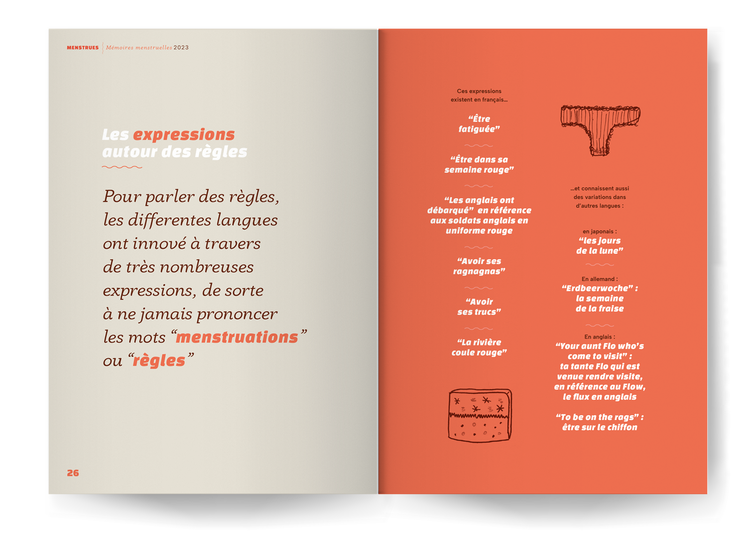 Menstrues 64 pages