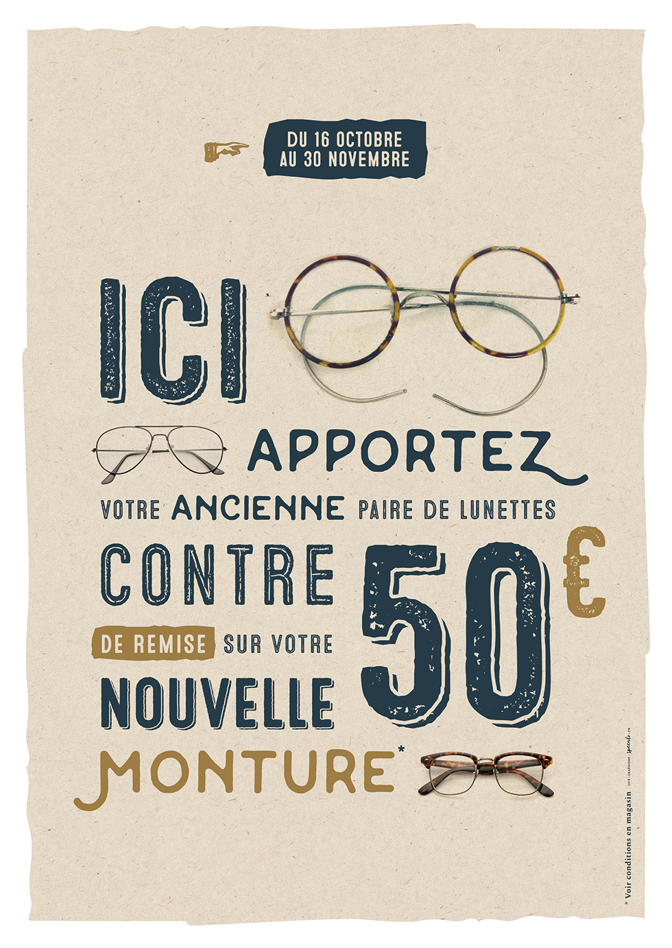 Campagne promo opticien Viens Voir