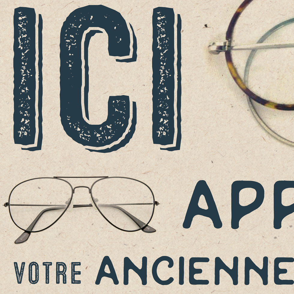 Campagne promo opticien Viens Voir